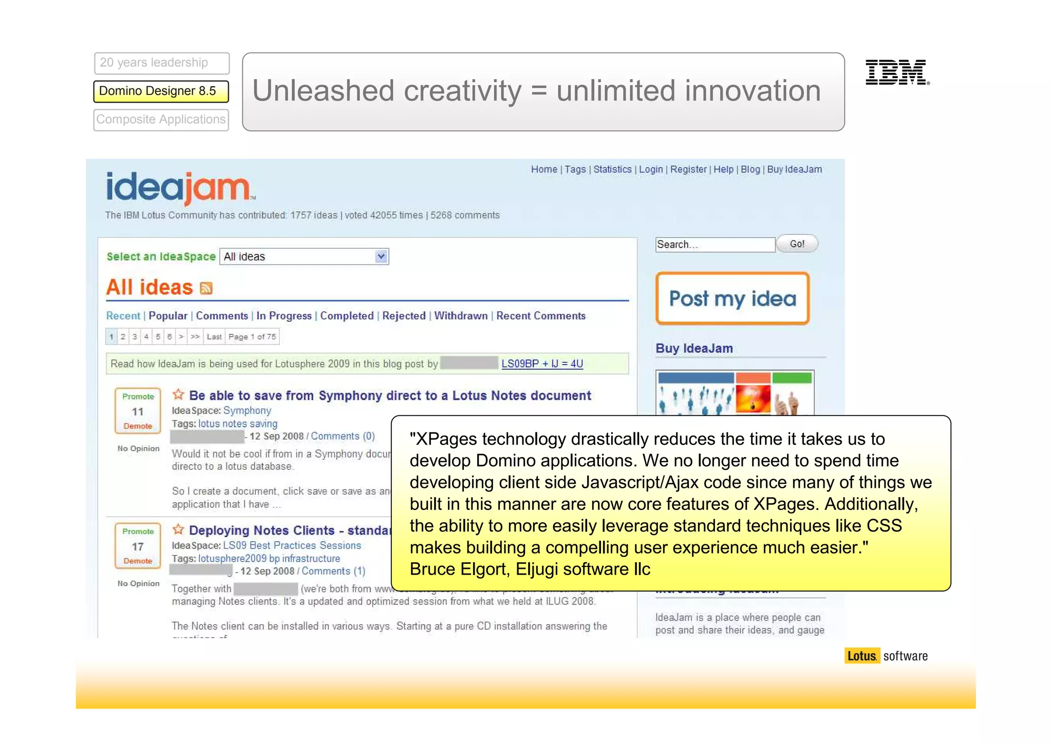 Introducing IBM Lotus Notes and Domino 8.5