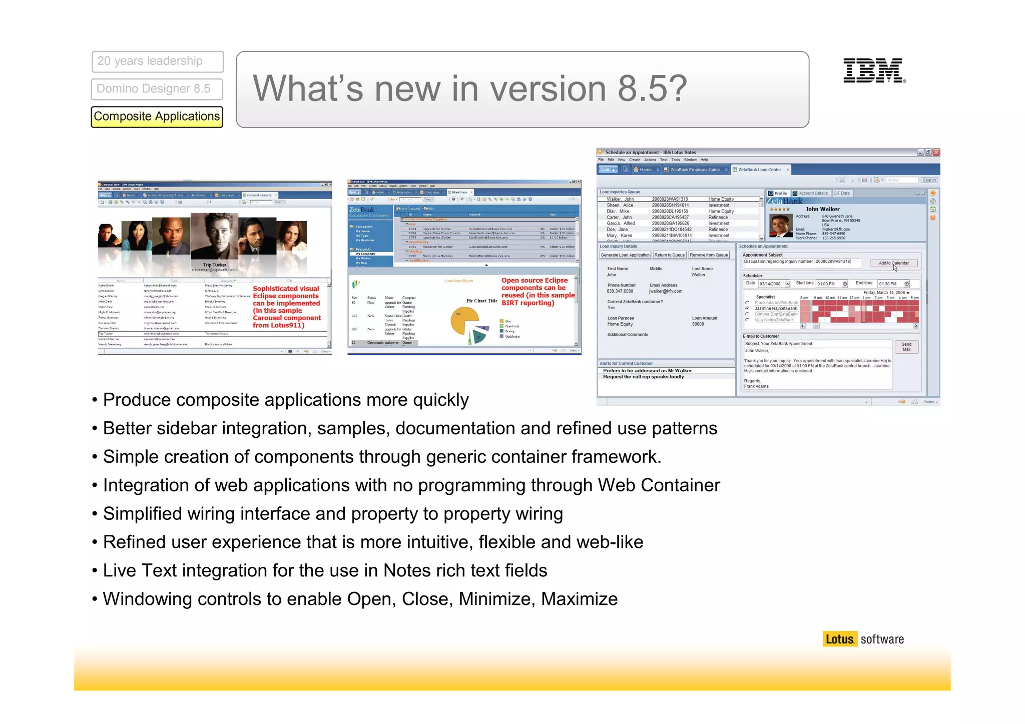 Introducing IBM Lotus Notes and Domino 8.5