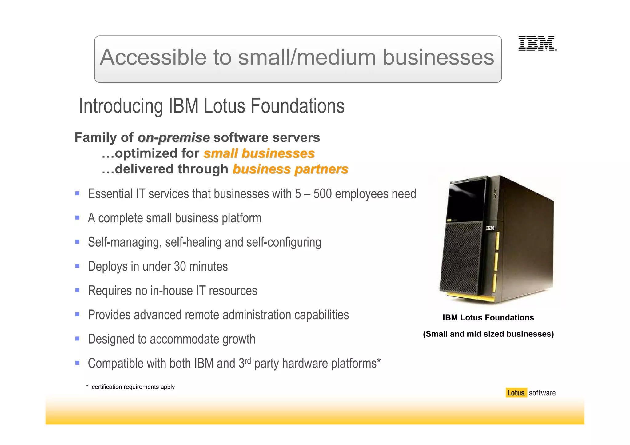 Introducing IBM Lotus Notes and Domino 8.5