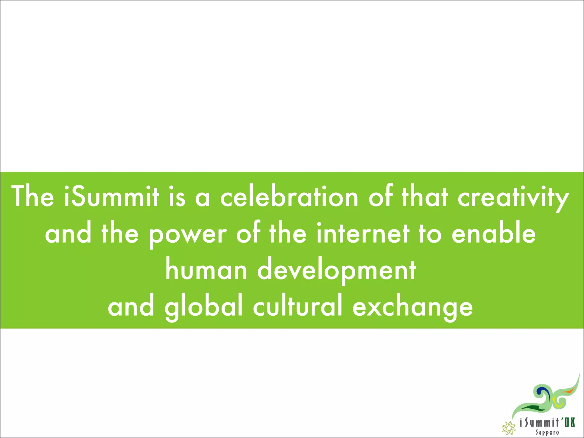 Introducing iCommons Summit 08: Version 2.0