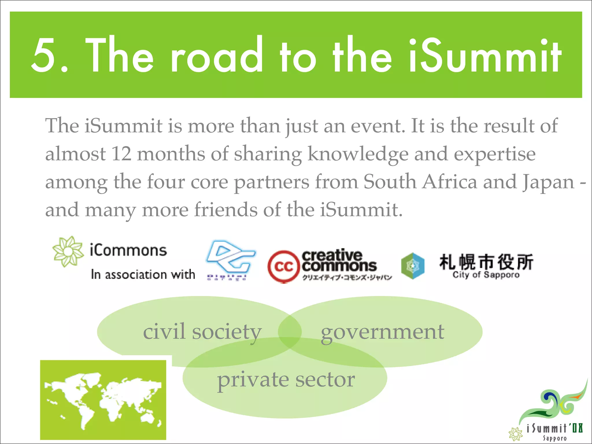 Introducing iCommons Summit 08: Version 2.0