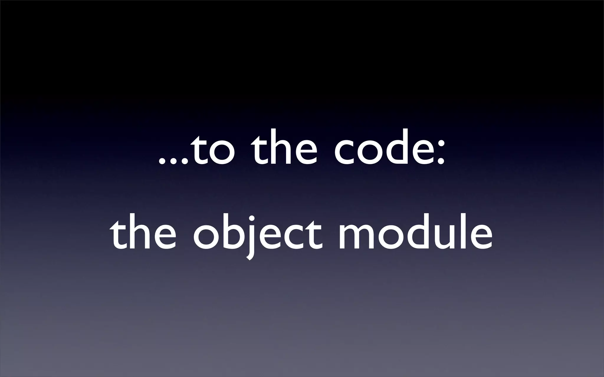 Javascript foundations: Introducing OO