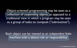 Javascript foundations: Introducing OO | PPT