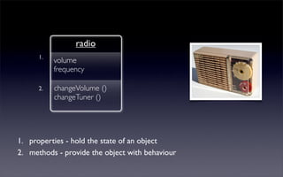 Javascript foundations: Introducing OO