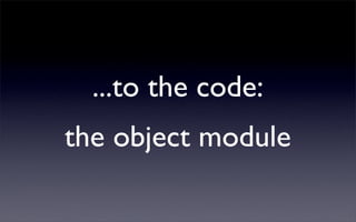Javascript foundations: Introducing OO