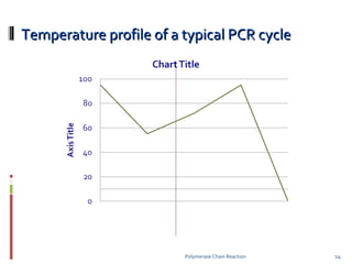 Temperature profile of a typical PCR cycle Polymerase Chain Reaction 