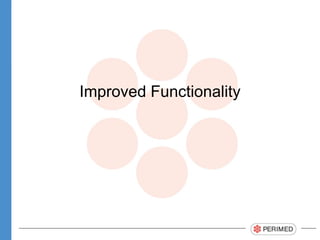 Improved Functionality
 