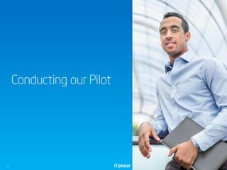 Conducting our Pilot
10
 