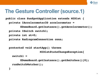 Introducing the Sun SPOTs