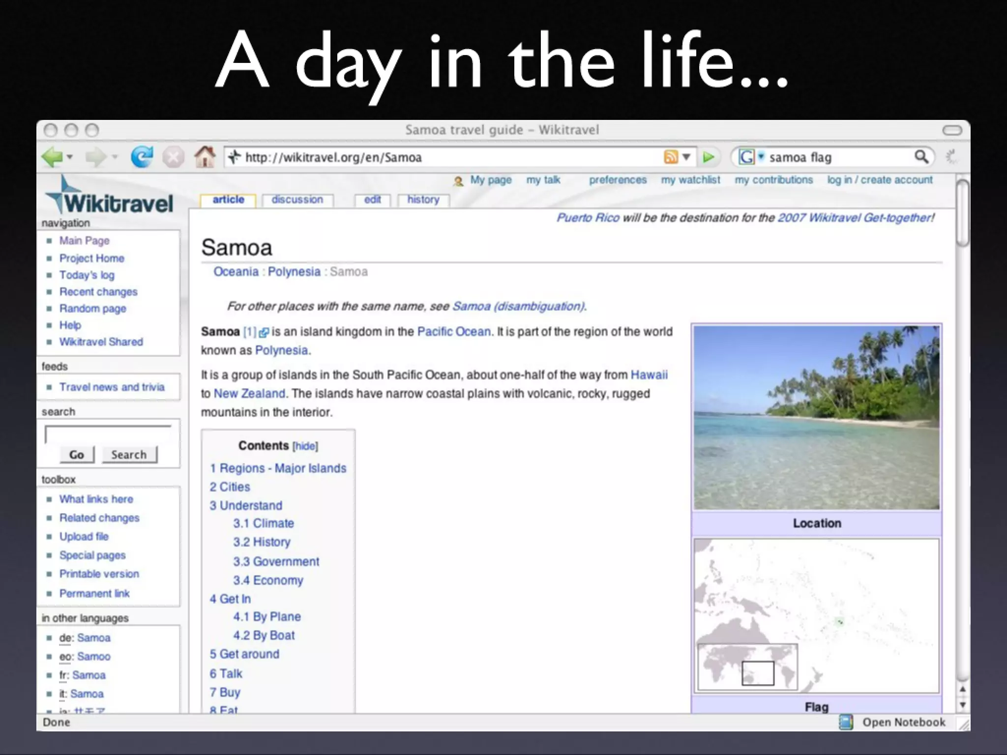 Introducing Web 2.0 concepts