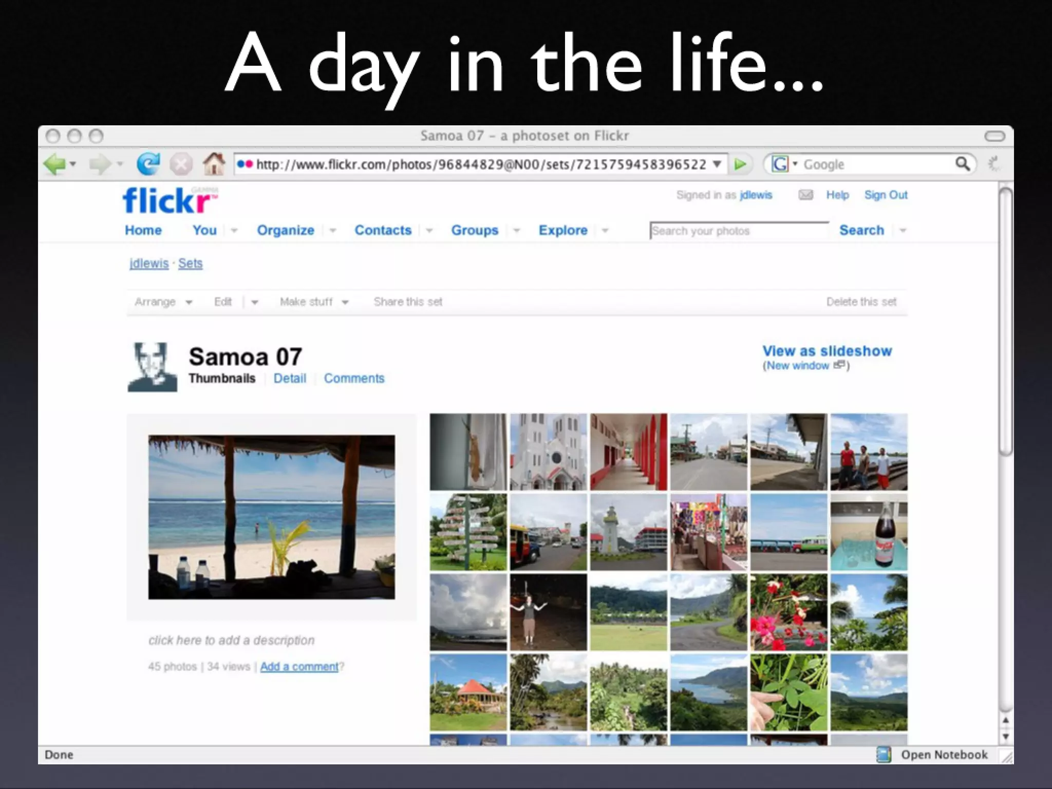 Introducing Web 2.0 concepts