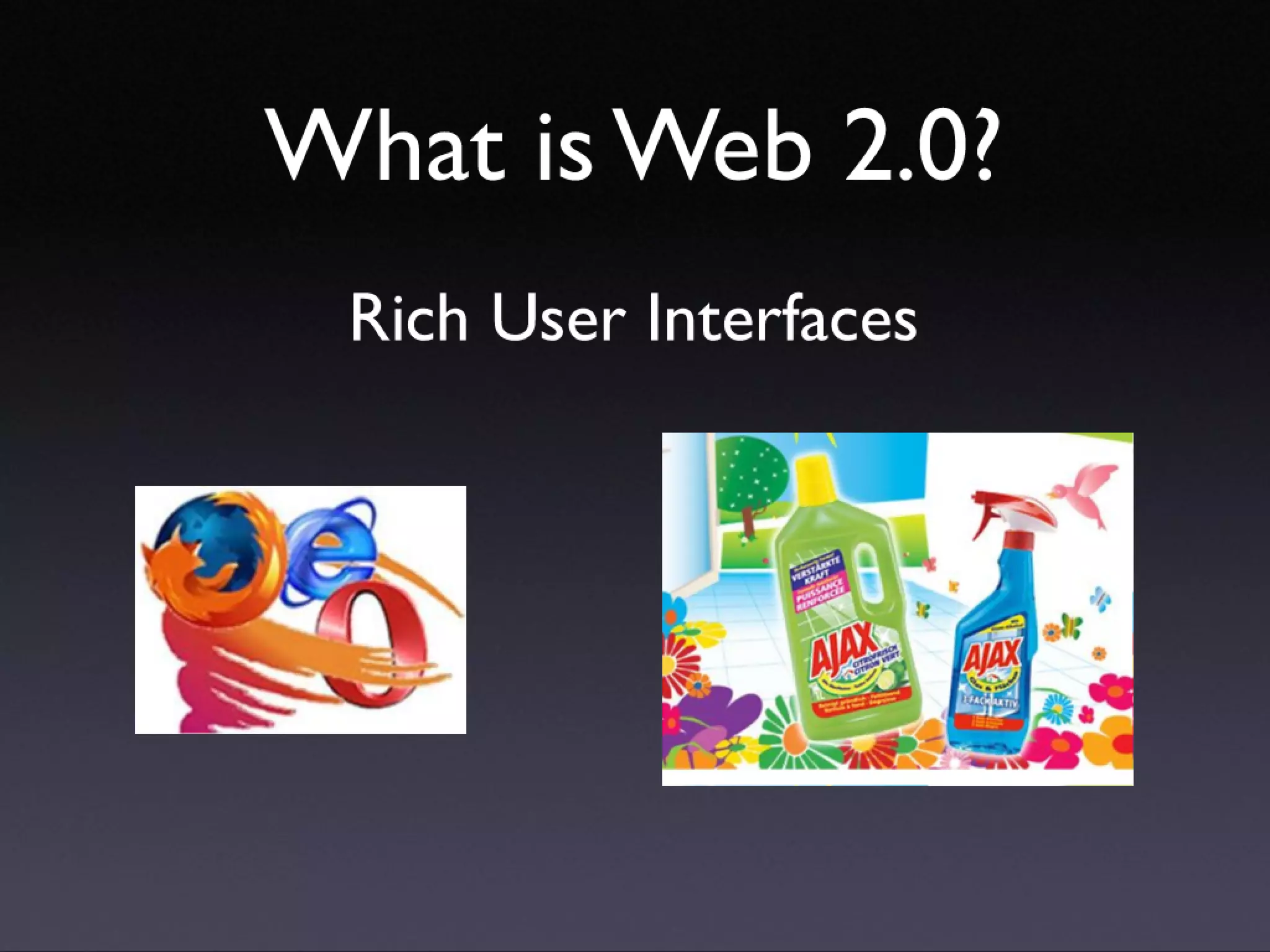Introducing Web 2.0 concepts