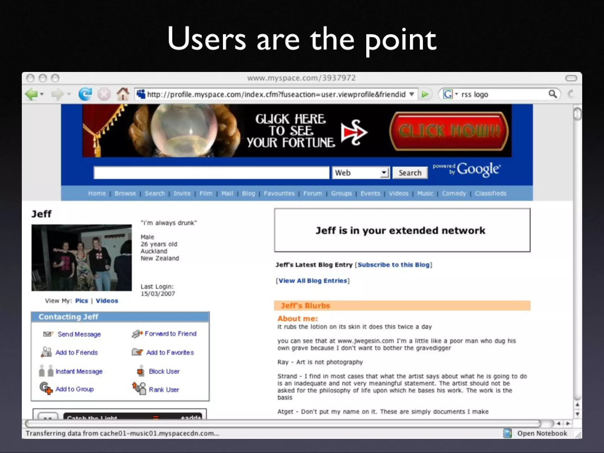 Introducing Web 2.0 concepts