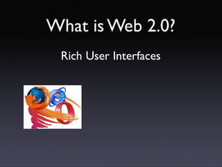 Introducing Web 2.0 concepts