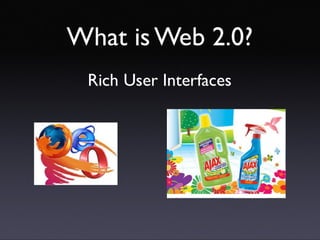 Introducing Web 2.0 concepts