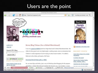 Introducing Web 2.0 concepts
