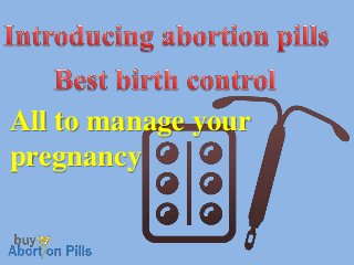 All to manage your
pregnancy
 