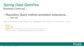 Introducing Apache Geode and Spring Data GemFire | PPTX