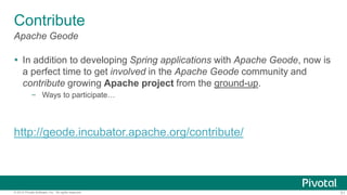 Introducing Apache Geode and Spring Data GemFire | PPTX