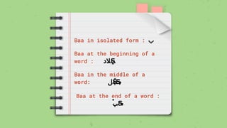 ب - Introducing Arabic Letters .pdf