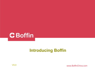 Introducing Boffin 