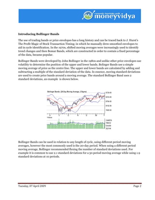 Introducing Bollinger Bands