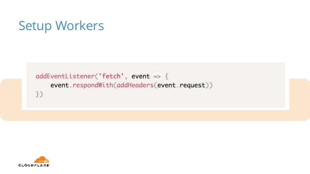Introducing Cloudflare Workers
