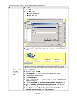 Introducing Content Types Microsoft Windows Share Point Services