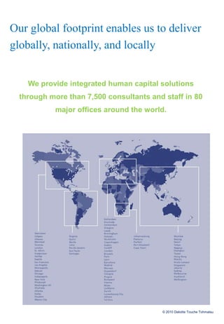 The Times names Deloitte one of its Top 50 “Companies Where Women Want to Work” 2008