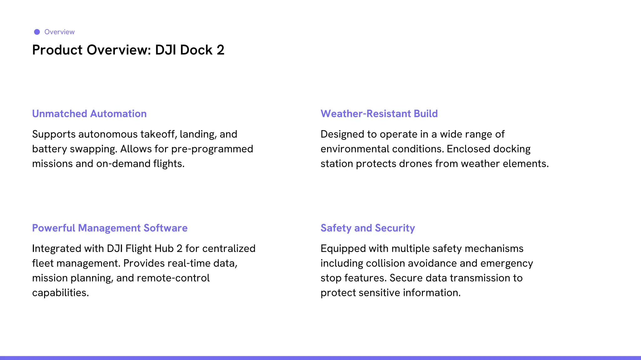 Introducing DJI Dock 2 - Revolutionizing Autonomous Drone Operations | PPTX