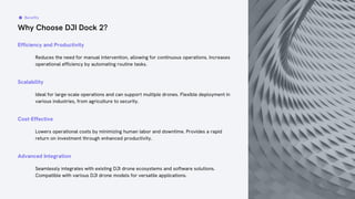 Introducing DJI Dock 2 - Revolutionizing Autonomous Drone Operations | PPTX