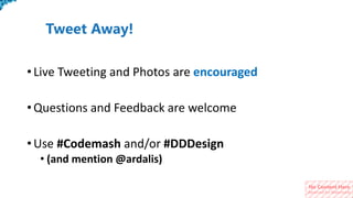 Introducing Domain Driven Design - codemash Slide 2