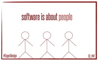 "Makethecommitmentatthelast 
responsiblemoment"
Preston Smith
decide later
 