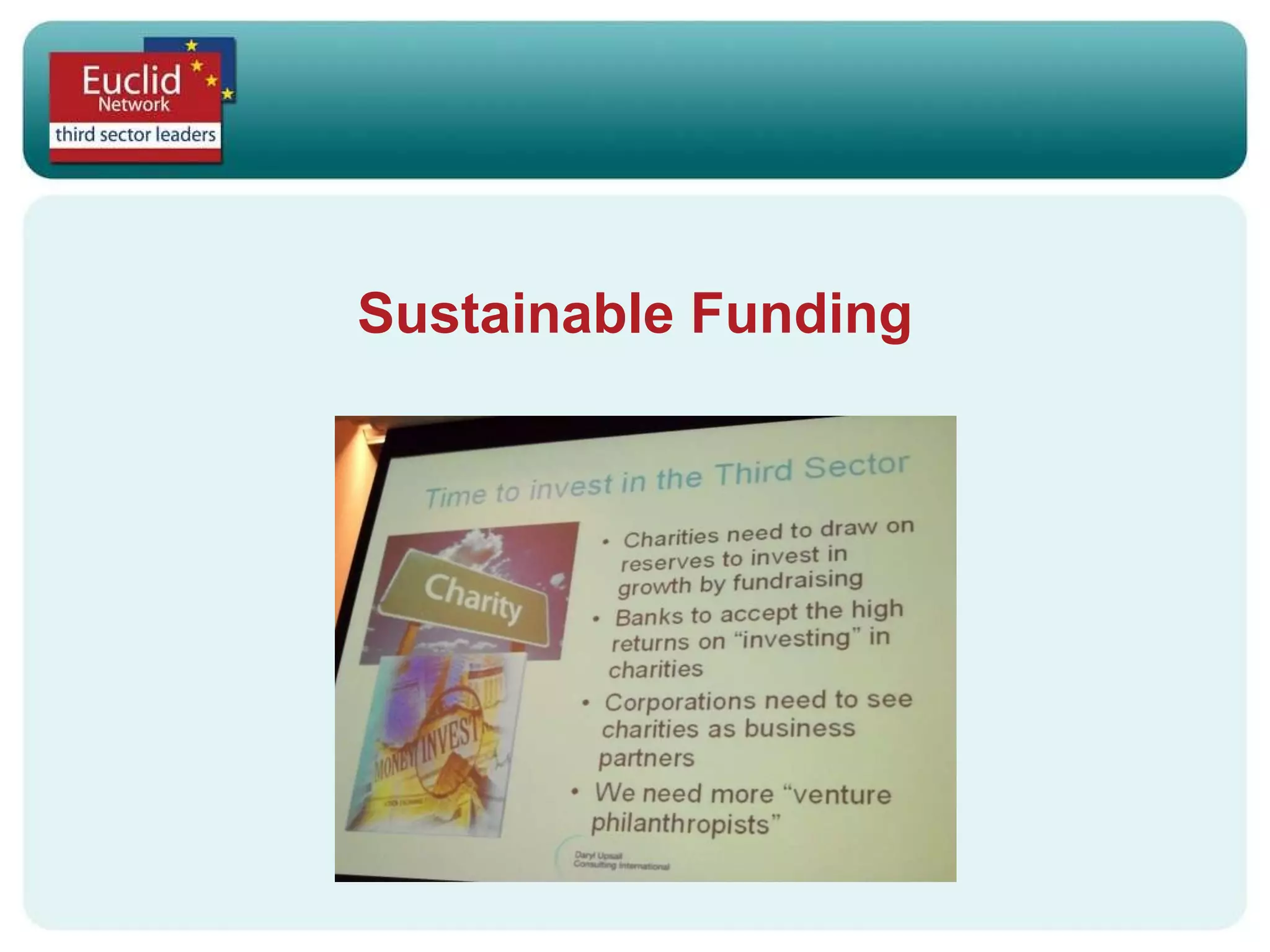 Sustainable Funding 