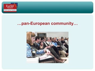 … pan-European   community… 