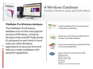 Introducing file maker pro 12 | PPTX