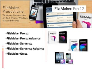 Introducing file maker pro 12 | PPTX