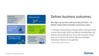 Introducing Gartner PPT