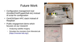 Introducing HPC with a Raspberry Pi Cluster | PPT