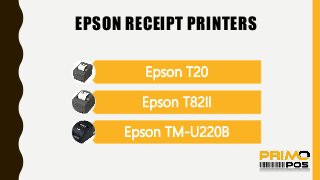 Introducing intelligent pos with epson receipt printers