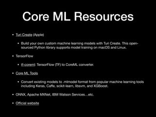 Introducing ios core ml | PPT