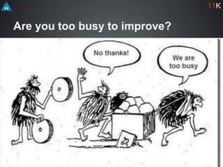 Are you too busy to improve?
11K
 