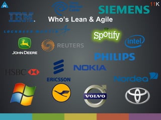 Who’s Lean & Agile
11K
 