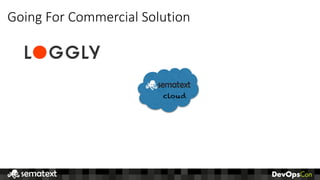 Going	For	Commercial	Solution
cloud
 