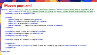 Maven	
  pom.xml	
  
 