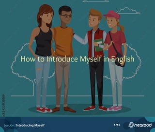 Introducing Myself.pdf in English for life | PDF
