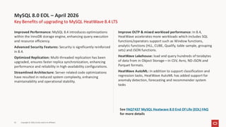 Introducing MySQL HeatWave Migration Assistant | PDF