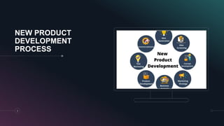 NEW PRODUCT
DEVELOPMENT
PROCESS
6
 