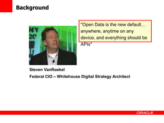 Introducing Open XDX Technology for Open Data API development | PPTX