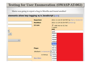 Mario was going to report a bug to Mozilla and found another!
 